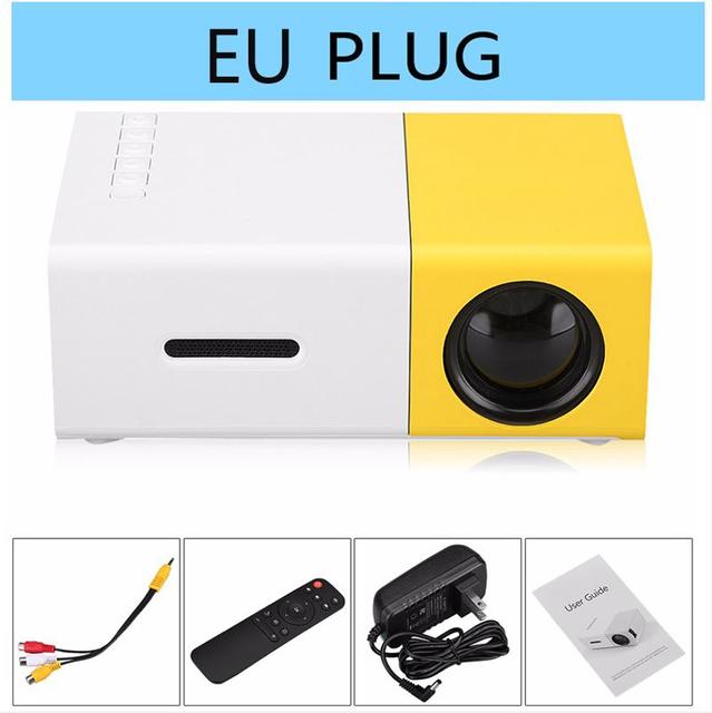Proyector Portátil HY300 con Android 11 y Resolución 4K
