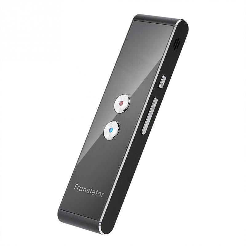 Bluetooth 40 Languages Real Time Speech Translator 2.4G Smart Pocket Interpreter Portable High Quality