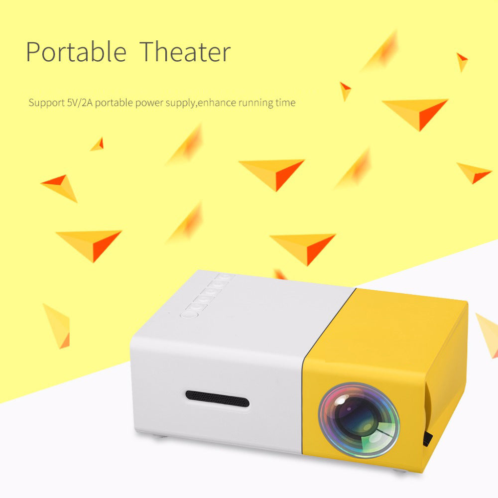 Proyector Portátil HY300 con Android 11 y Resolución 4K
