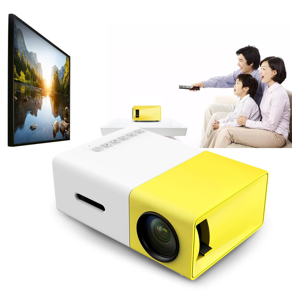 Proyector Portátil HY300 con Android 11 y Resolución 4K