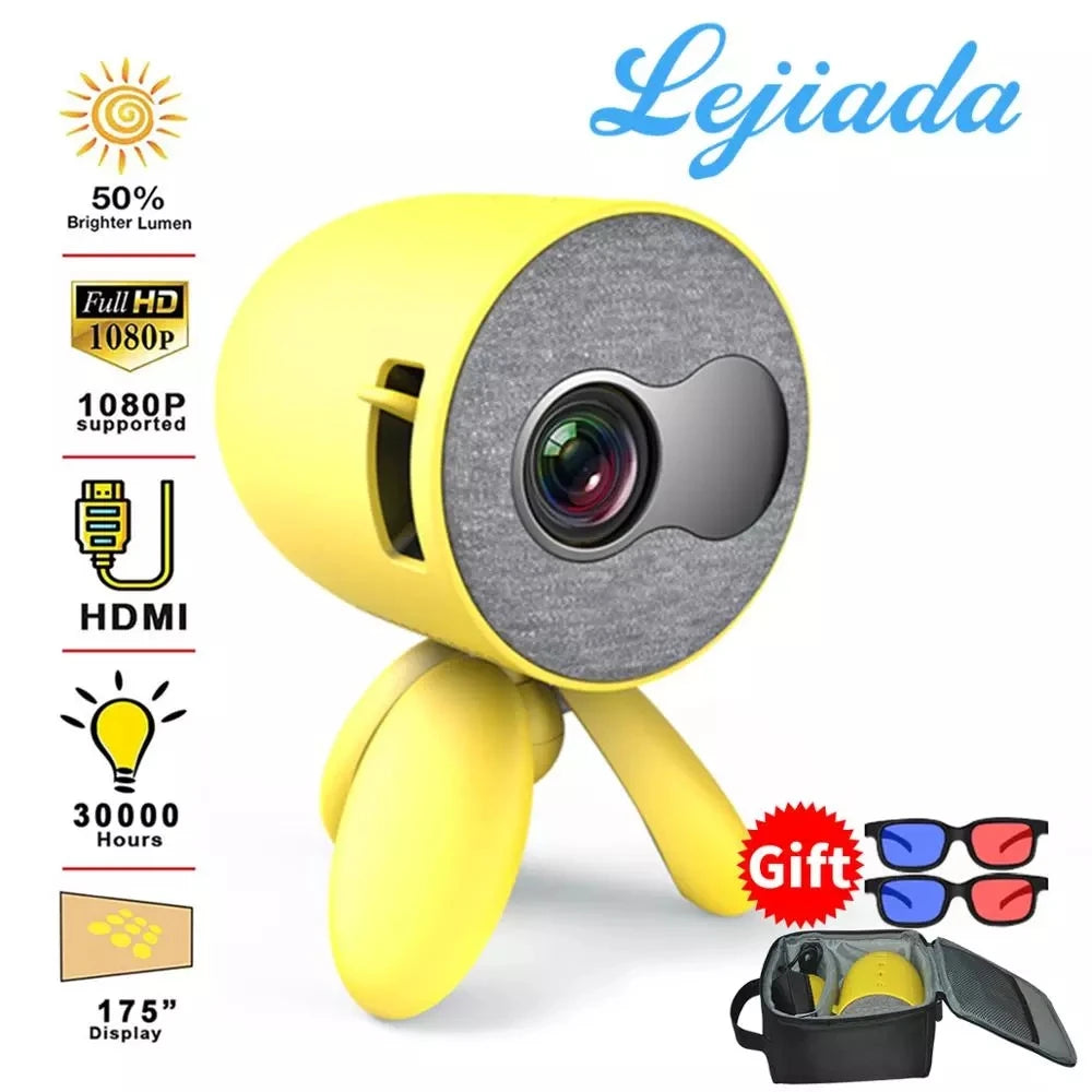 Proyector Portátil HY300 con Android 11 y Resolución 4K
