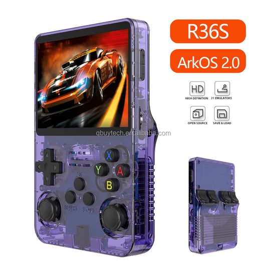 Consola Retro R36S Portátil con Joystick Integrado