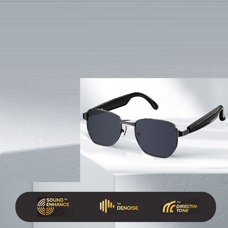 HY-C8 AI Intelligent Translation Wireless Bluetooth Glasses Earphones 75 Language Conference Simultaneous Interpretation
